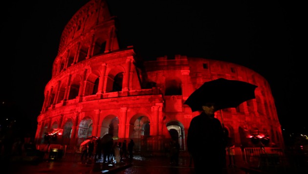 Rotes Kolosseum erinnerte an verfolgte Christen