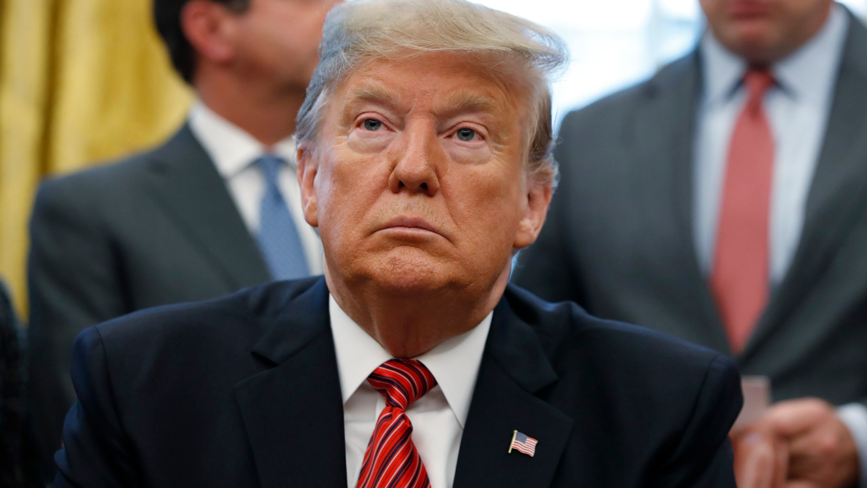 Symbol Donald Trumps Amtsenthebung