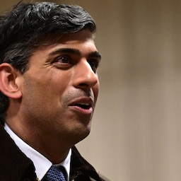 Der britischedn Premierminister Rishi Sunak (Bild: APA/Photo by Richard Martin-Roberts/AFP)