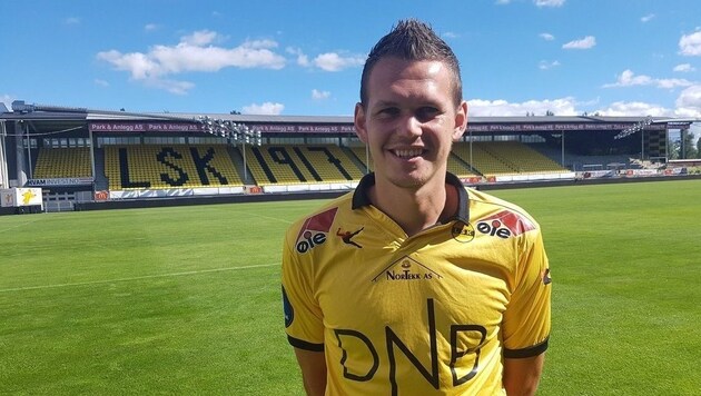 Tomas Malec wurde schon im Sommer vom LASK gekauft und sofort nach Norwegen weiterverliehen. (Bild: Lilleströmsk)