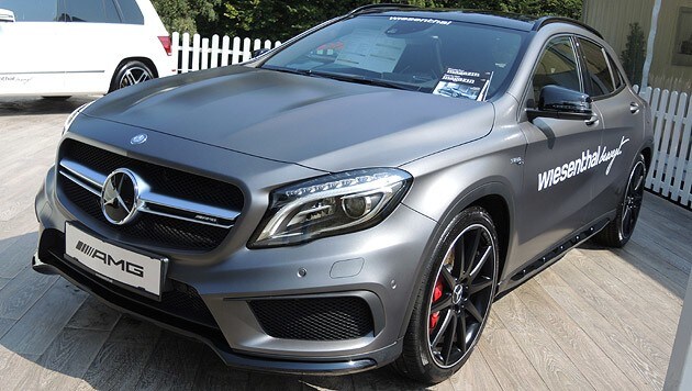 Mit ihm wir man eher nicht im Schlamm wühlen: Mercedes GLA 45 AMG mit 360 PS. (Bild: Stephan Schätzl)