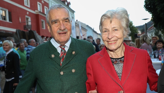 Karel und Therese Schwarzenberg fühlen sich in Murau wohl (Bild: Franz Neumayr)