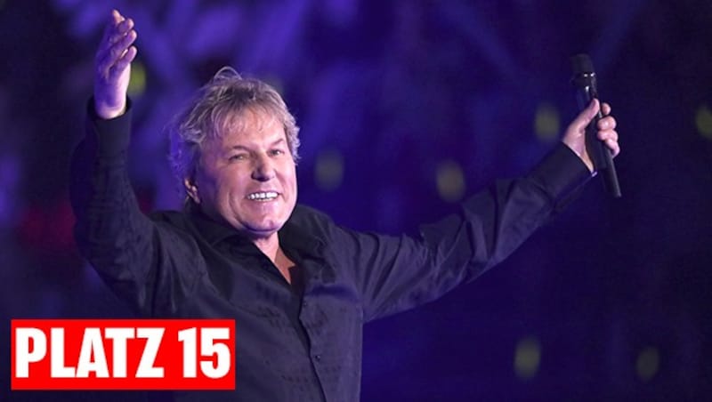 Platz 15: Bernhard Brink mit "Von hier bis unendlich". (Bild: picturedesk.com)