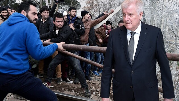 Bayerns Ministerpräsident Horst Seehofer spricht offen die Problematik bei Abschiebungen an. (Bild: APA/dpa/Sven Hoppe, AFP/LOUISA GOULIAMAKI)