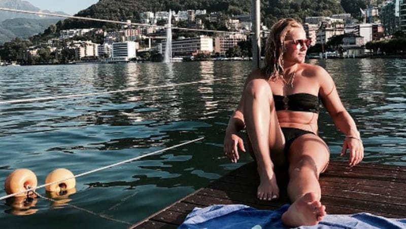 Erholung in Lugano: Ski-Queen Lara Gut genießt den Sommer! (Bild: instagram.com/Lara Gut)