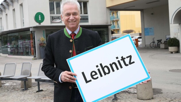 Bürgermeister Helmut Leitenberger verfolgt große Pläne (Bild: Jürgen Radspieler)