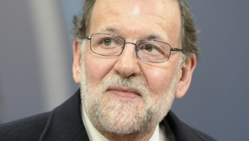 Mariano Rajoy (Bild: APA/AFP/THIERRY CHARLIER)