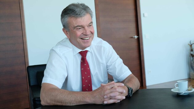 Werner Steinecker ist seit März Generaldirektor der Energie AG. (Bild: Horst Einöder)