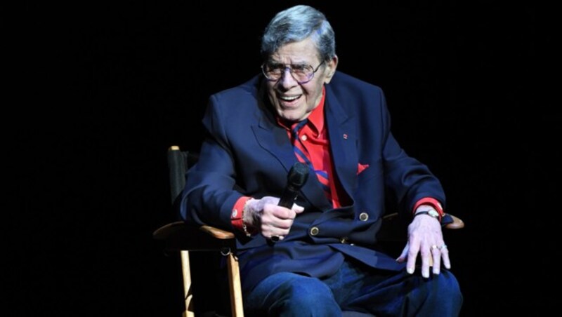 Jerry Lewis Ende 2016 bei einer Veranstaltung in Las Vegas (Bild: AFP)