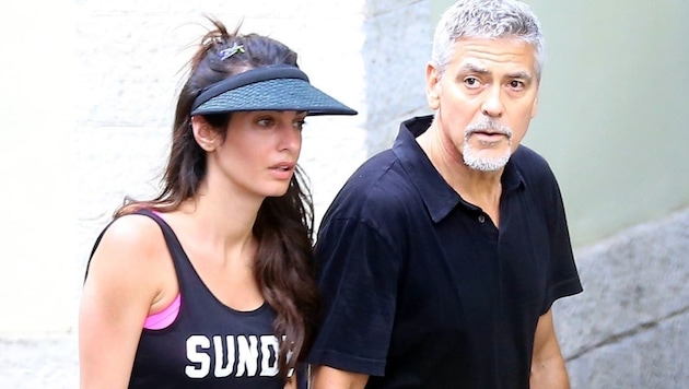 George Clooney ist jetzt deutlich ergraut. (Bild: www.PPS.at)
