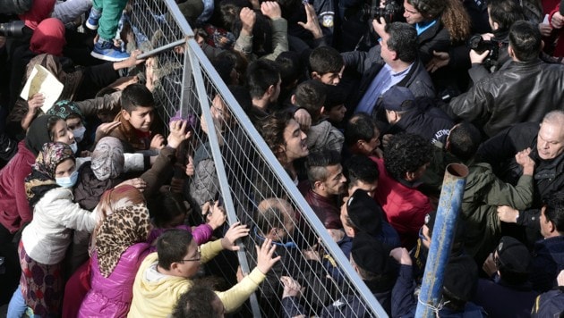 Flüchtlinge aus Afghanistan (Bild: AFP)
