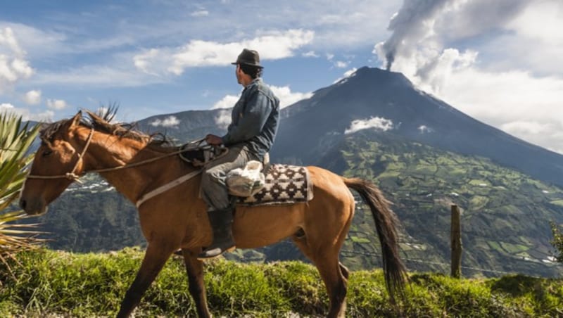 Vulkan Tungurahua (Bild: stock.adobe.com)