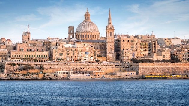 Valletta, die Hauptstadt Maltas. Der maltesischer Name lautet Il-Belt. (Bild: stock.adobe.com)