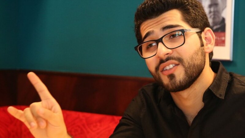 Masoud Aqil: "Ich bin Kurde, und wir Kurden haben keine Angst vor dem IS." (Bild: Zwefo)