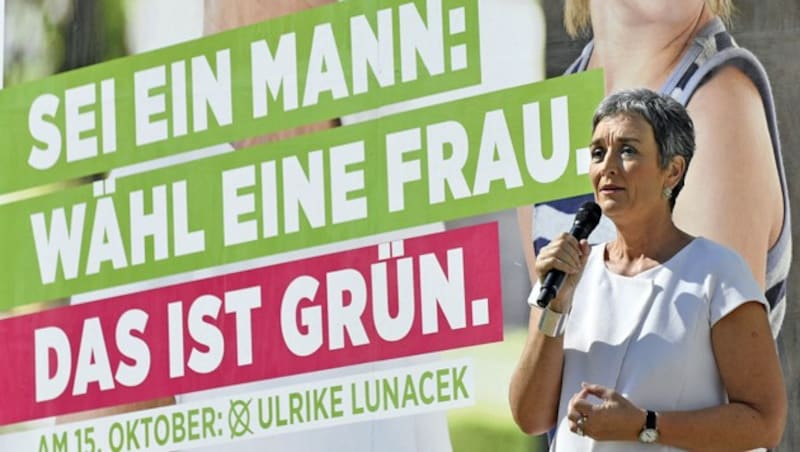 Grünen-Spitzenkandidatin Ulrike Lunacek (Bild: APA/HANS KLAUS TECHT)