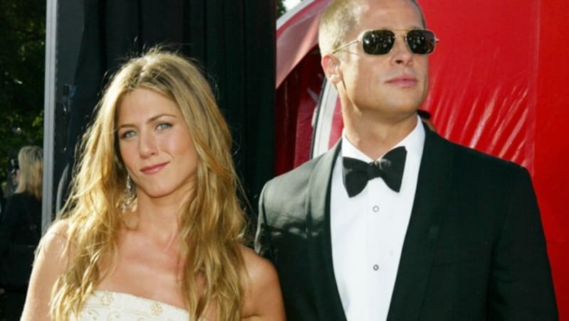 Jennifer Aniston und Brad Pitt (Bild: 2004 Getty Images)