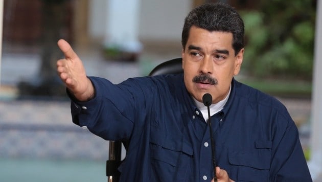 Venzuelas Präsident Nicolas Maduro (Bild: EPA)
