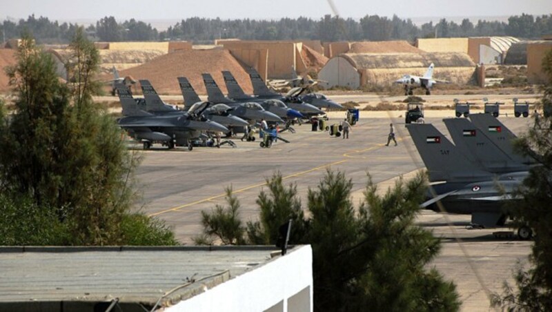 Die Muwaffaq-Salti-Luftwaffenbasis in Jordanien (Bild: wikipedia.org/US Airforce)