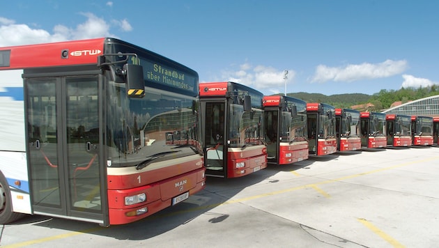 Die Stadtwerke-Busse sollen künftig noch intensiver auf den Hauptlinien unterwegs sein (Bild: fritzpress)