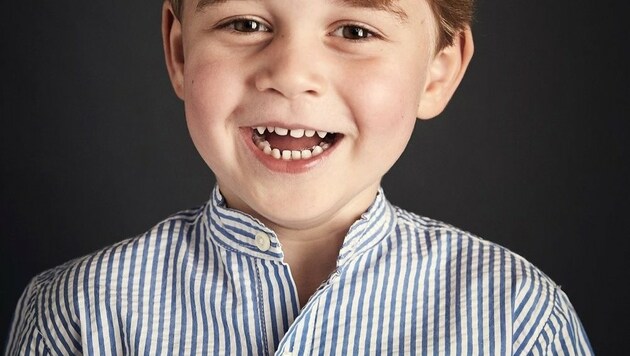 Prinz Georges Porträt zu seinem vierten Geburtstag (Bild: Kensington Palast)