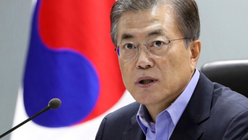 Moon Jae-in (Bild: AP)