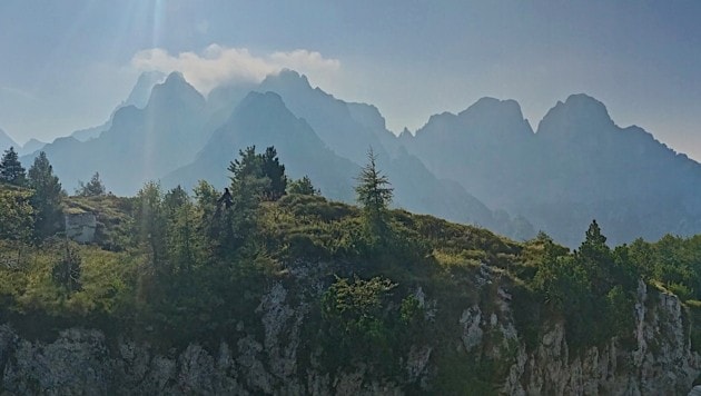 Panorama vom Gipfel (Bild: Hannes Wallner)