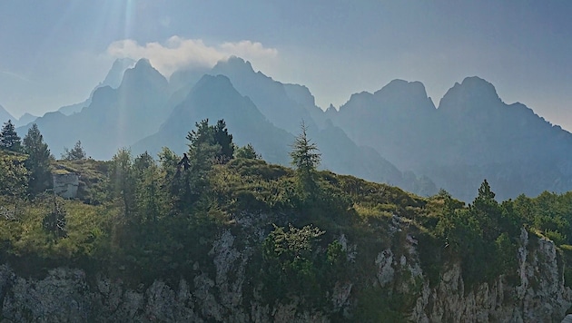 Panorama vom Gipfel (Bild: Hannes Wallner)