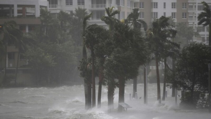 Miami unter Wasser (Bild: AFP)