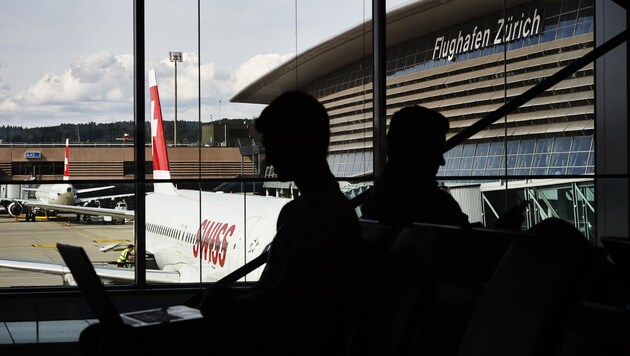 Flughafen Zürich (Bild: AFP)