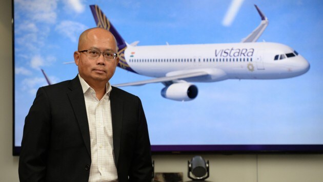 Phee Teik Yeoh, Chef der indischen Airline Vistara (Bild: AFP or licensors)