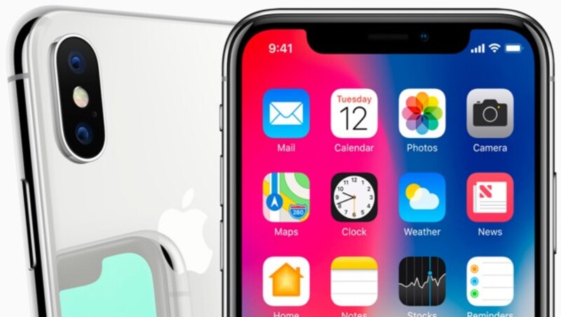 "Das iPhone X ist die Zukunft des Smartphones!", verspricht Apple-Chef Tim Cook. (Bild: Apple)