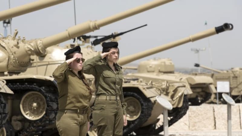 In Israel gilt eine Dienstpflicht von Frauen in den Streitkräften. (Bild: AFP)