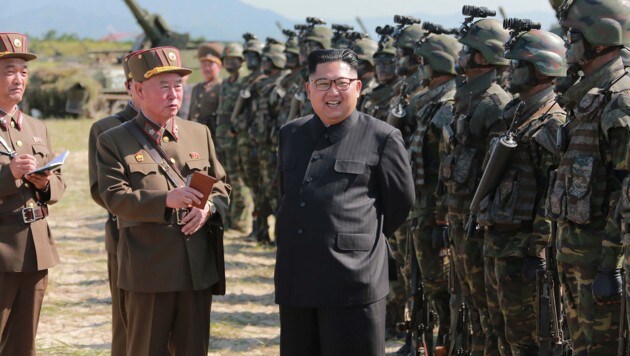 Der nordkoreanische Machthaber Kim Jong Un (Bild: AFP)
