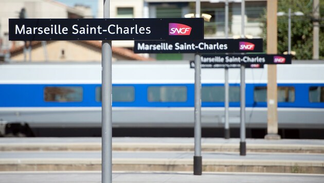 Bahnsteige am Saint-Charles-Bahnhof von Marseille (Bild: AFP)