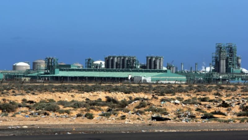 Das Al-Ghani-Ölfeld in Zentrallibyen (Bild: AFP PHOTO/ABDULLAH DOMA)