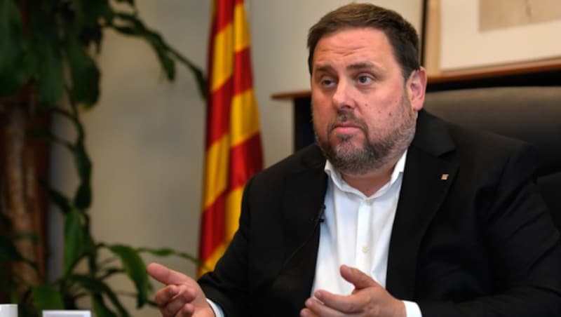 Vizeregierungschef Oriol Junqueras (Bild: AFP)