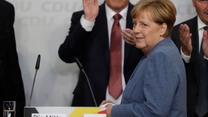 Die deutsche Kanzlerin Angela Merkel (Bild: AP)