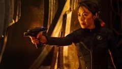 Michelle Yeoh in der Dopplerolle als Captain/Imperator Georgiou in „Star Trek: Discovery“ (Bild: CBS)