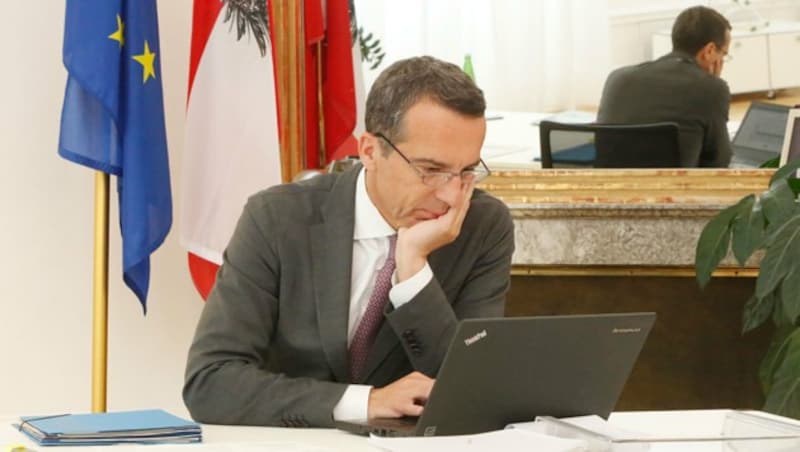 Kanzler Christian Kern (SPÖ) - konfrontiert mit unseren Fragen (Bild: Martin A. Jöchl)