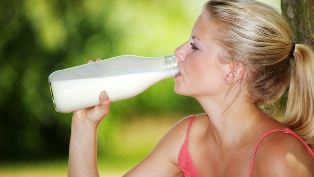 Die Steirer trinken gerne Milch, haben oft Käse auf ihrer Speisekarte (Bild: stock.adobe.com)
