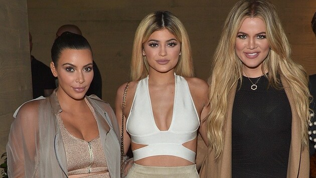 Kim Kardashian, Kylie Jenner, Khloe Kardashian (Bild: 2015 Getty Images)