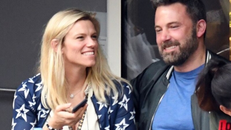 Lindsay Shookus und Ben Affleck Anfang September 2017 im New York (Bild: www.PPS.at)