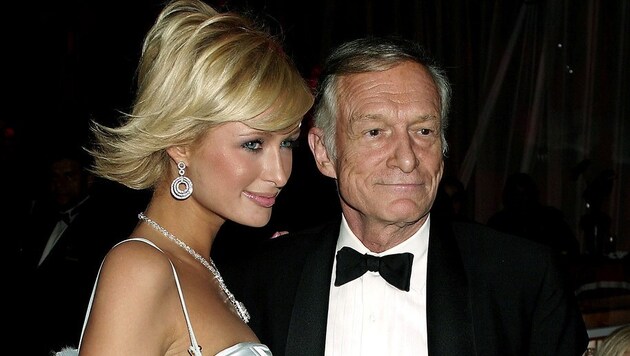Paris Hilton und Hugh Hefner (Bild: 2004 Getty Images)