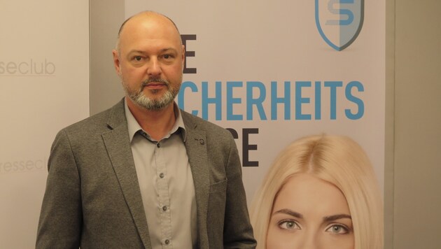 Andreas Söser ist Direktor der ersten Sicherheitsmesse in Linz. (Bild: Markus Schütz)