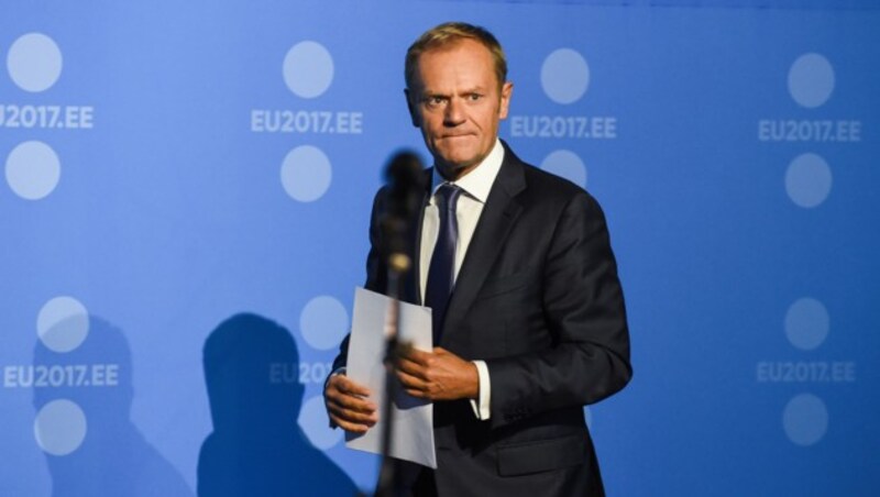 EU-Ratspräsident Donald Tusk (Bild: AFP)