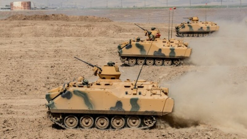 Panzer der türkischen Armee (Bild: AFP)