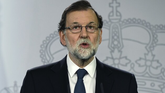 Der spanische Regierungschef Mariano Rajoy (Bild: AFP)
