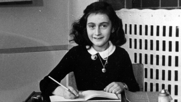 Eine Aufnahme von Anne Frank aus dem Jahr 1940 (Bild: wikipedia.org)