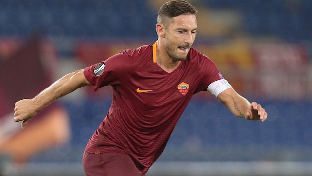 At 48, Francesco Totti clearly wants to give it another go. (Bild: GEPA)