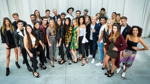 "Austria's Next Topmodel": Das sind die Top-30-Kandidaten und Kandidatinnen (Bild: Bernhard Eder)